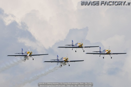 2009-06-27 Zeltweg Airpower 1781 Flying Bulls Aerobatics Team - Zlin Z-50LX
